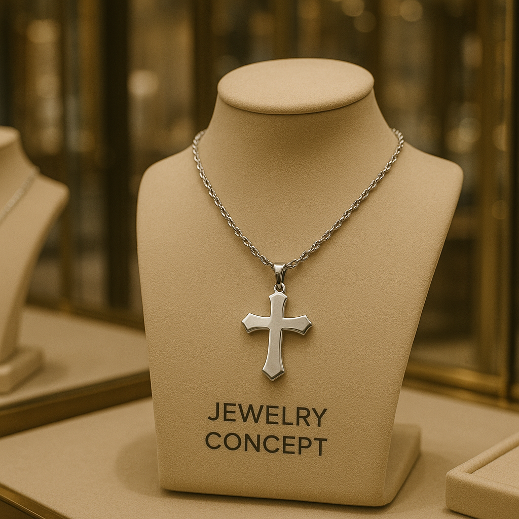 Colar - Cross Pendant