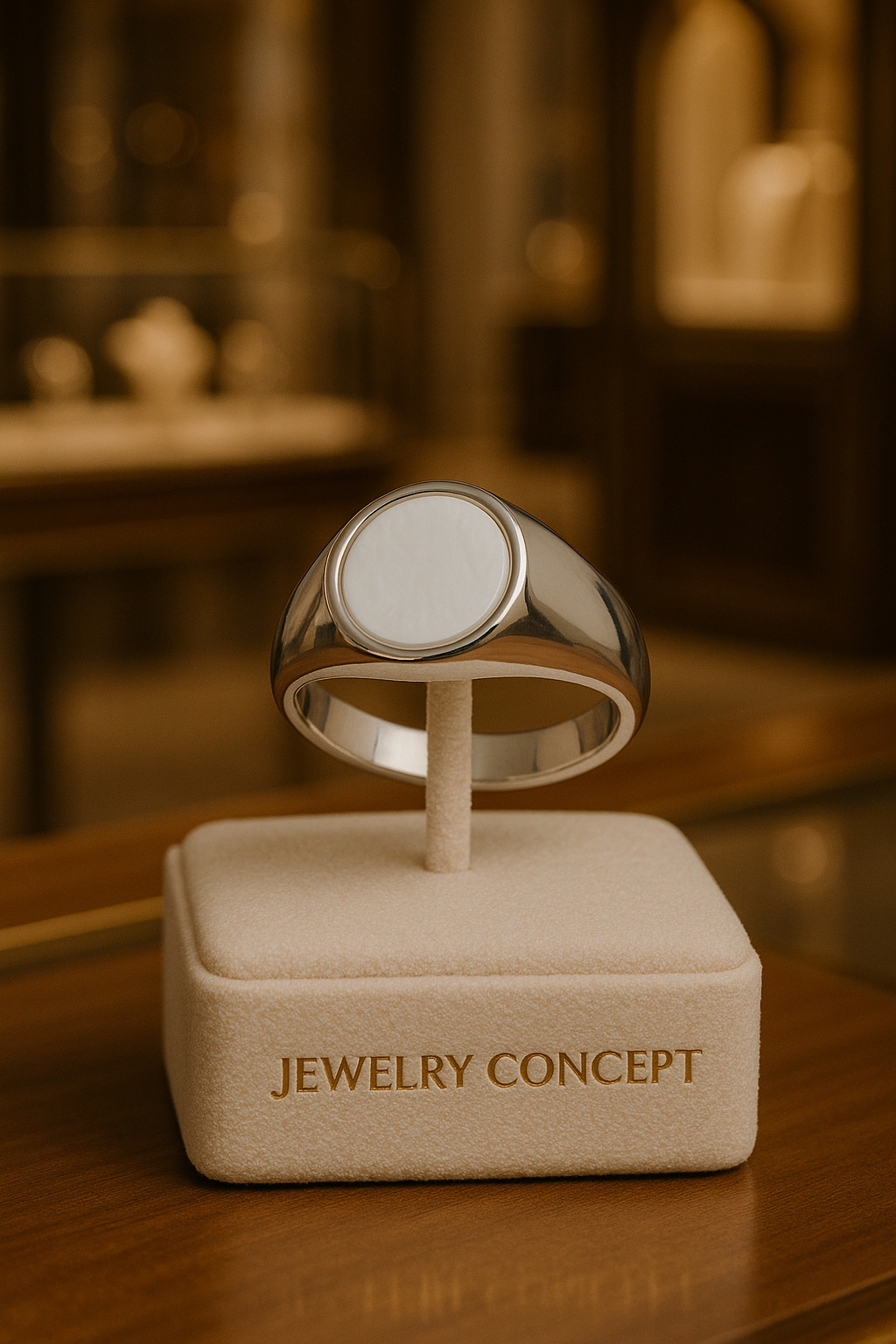 Anel - Round King Pearl