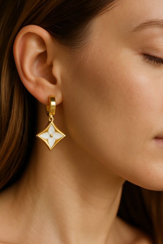 Argolas - Van Cleef ft. LV Flower