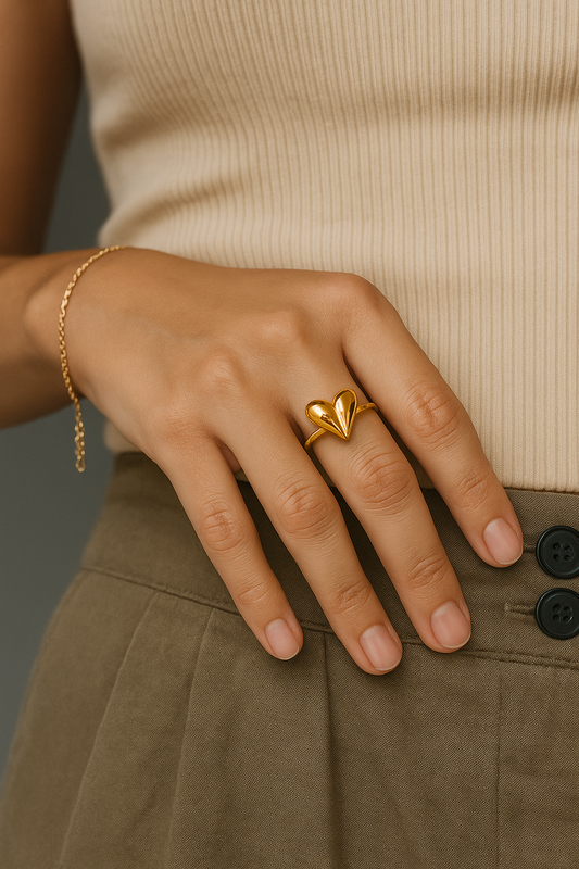 Anel - Cartoon Heart Mini