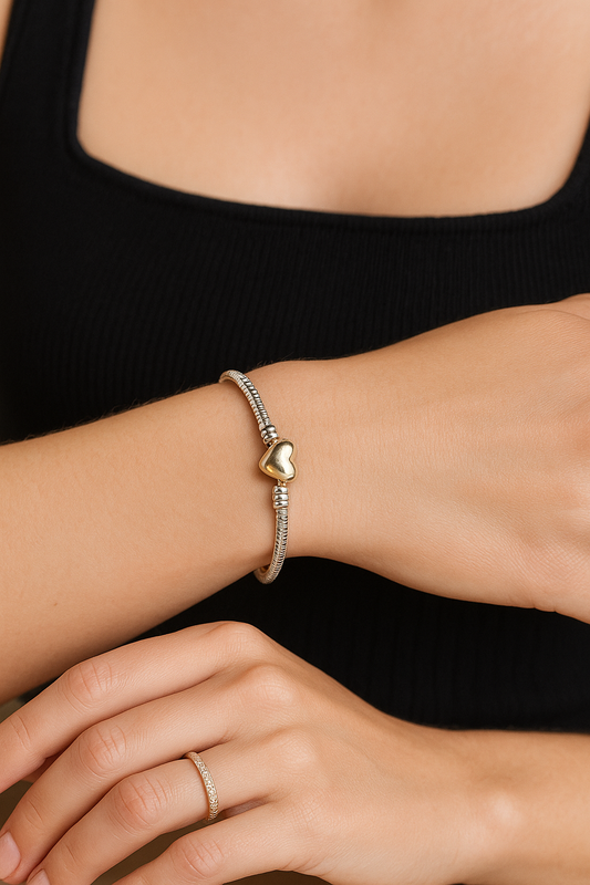 Pulseira - Pandora Classic Heart
