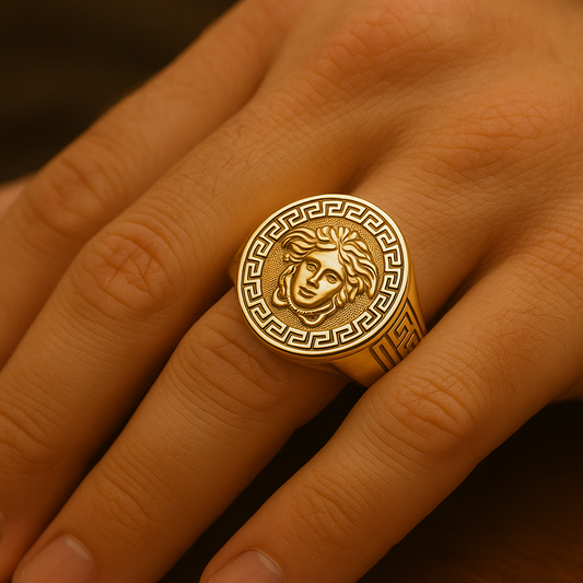 Anel - Medusa Versace