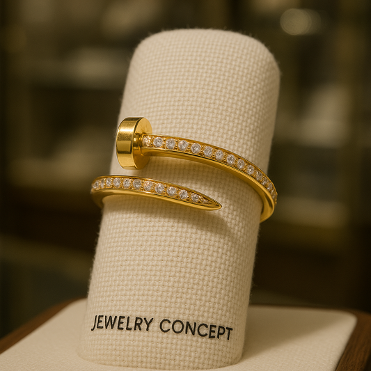 Anel - All Sparkling Cartier Prego