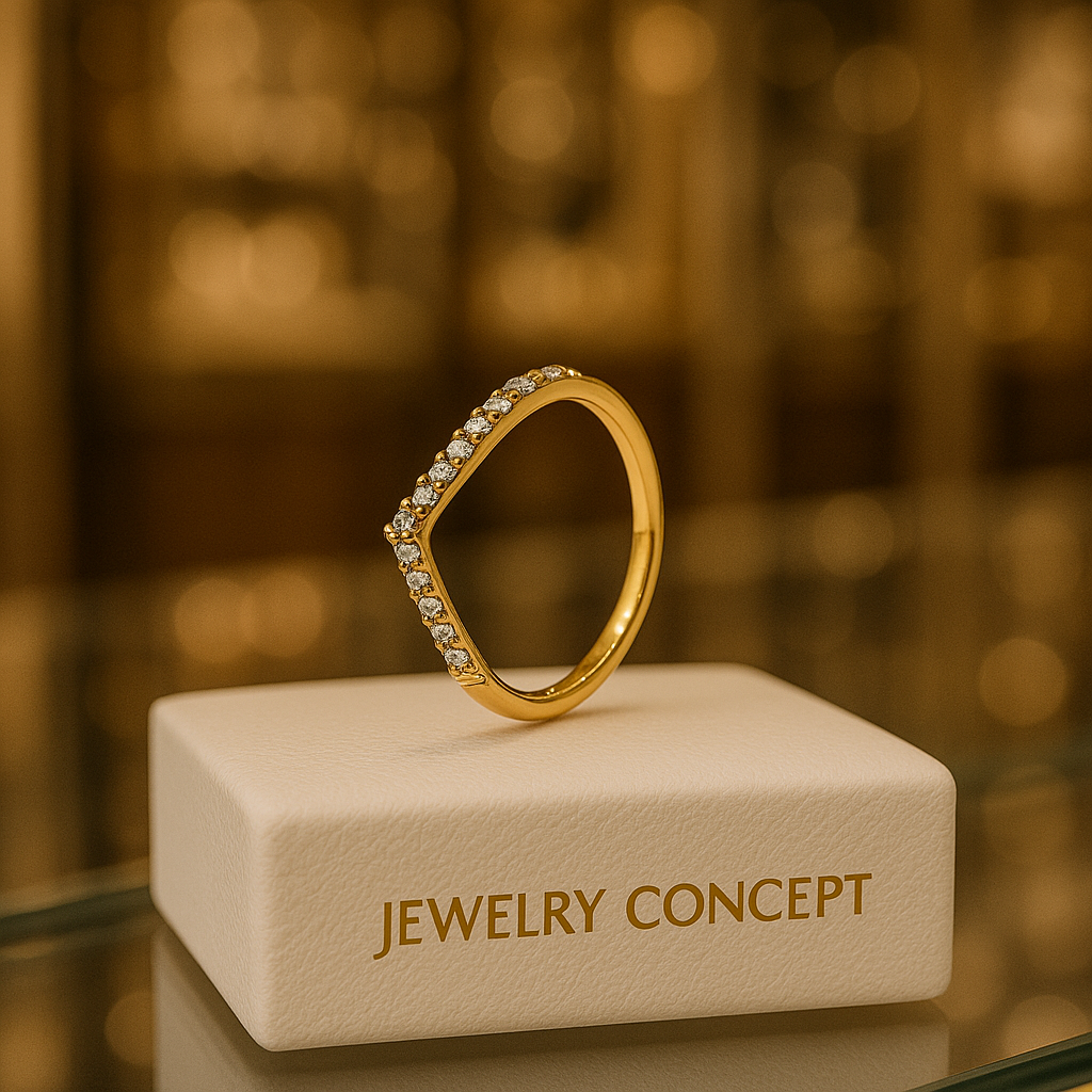 Anel - Pandora Esferas Wishbone