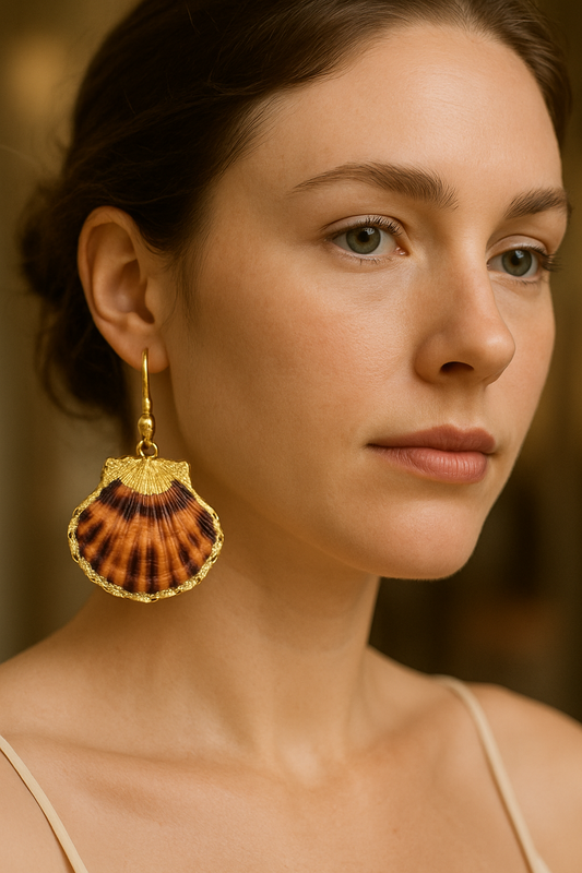 Brincos - Shell Leopard