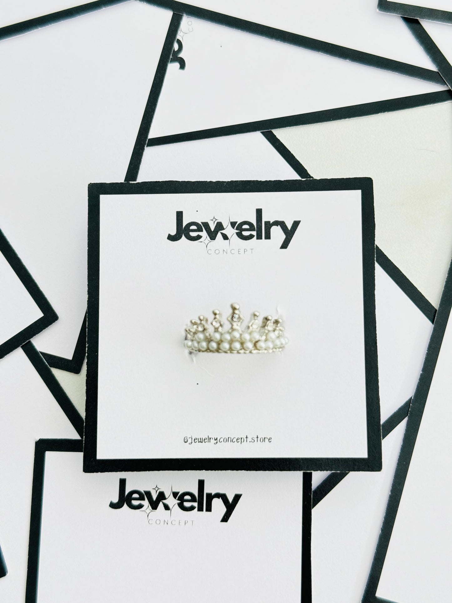 Anel - Crown n’ Pearls