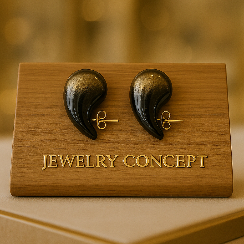 Brincos - Gota Degradê