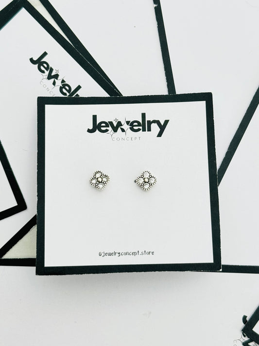 Brincos - Pandora Little Flower