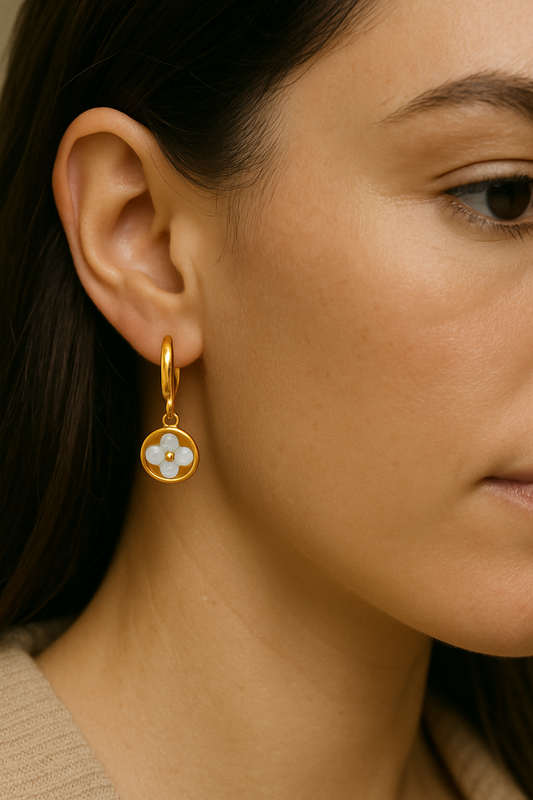 Argolas - Van Cleef ft. LV Flower