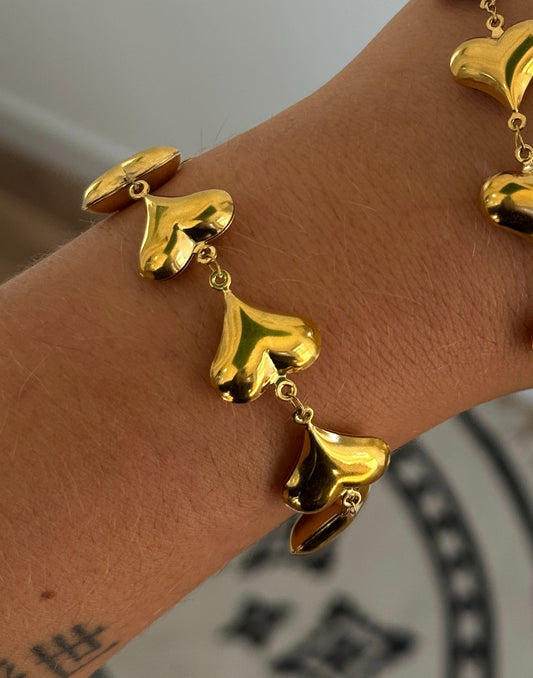 Pulseira - Chuncky Heart