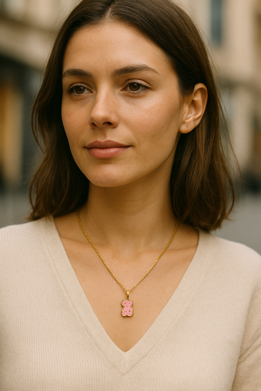 Colar - Tous Pink Bear