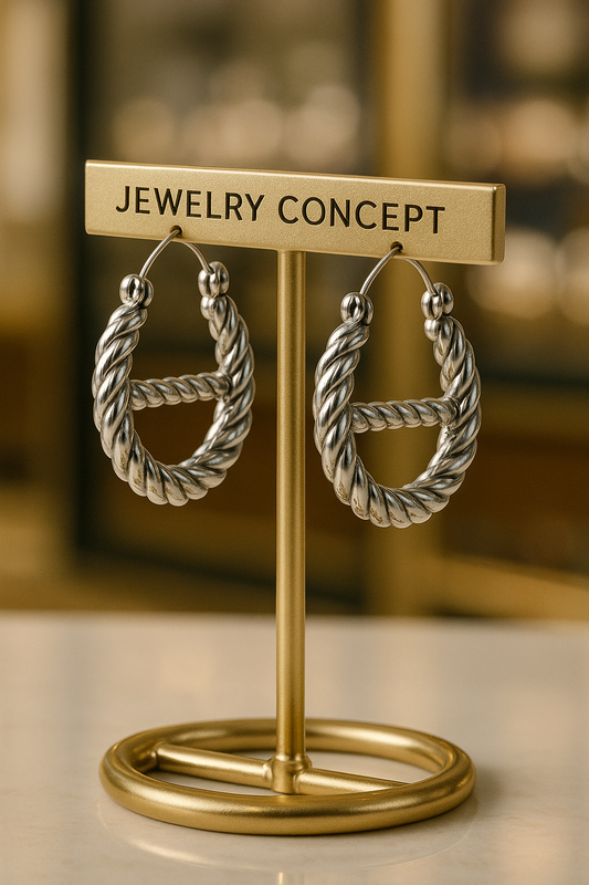 Argolas - Twisted Dior