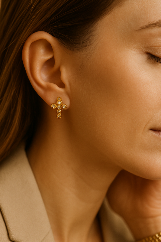 Brincos - Minimal Shine Star