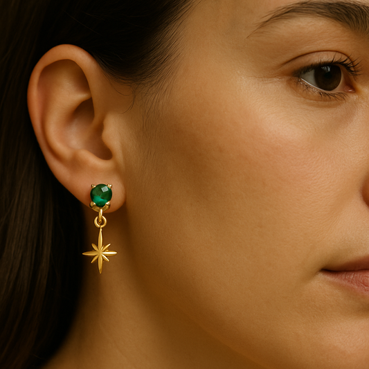 Brincos - Blessed Star