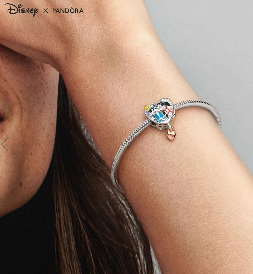 Conta - Pandora Disney Ohana Lilo & Stitch