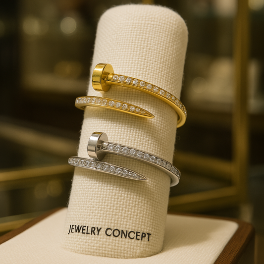 Anel - All Sparkling Cartier Prego