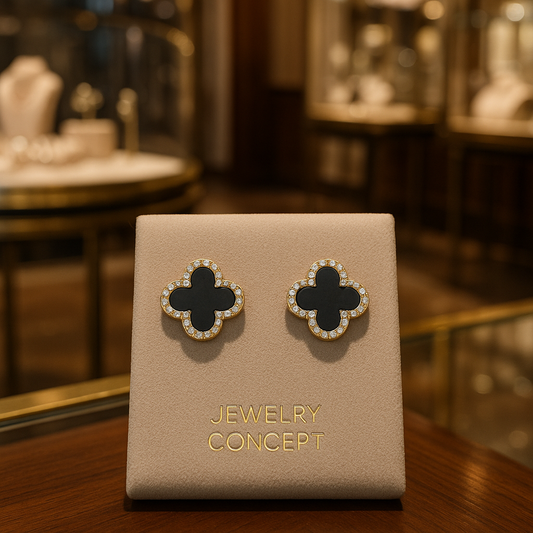 Brincos - Shiny Van Cleef