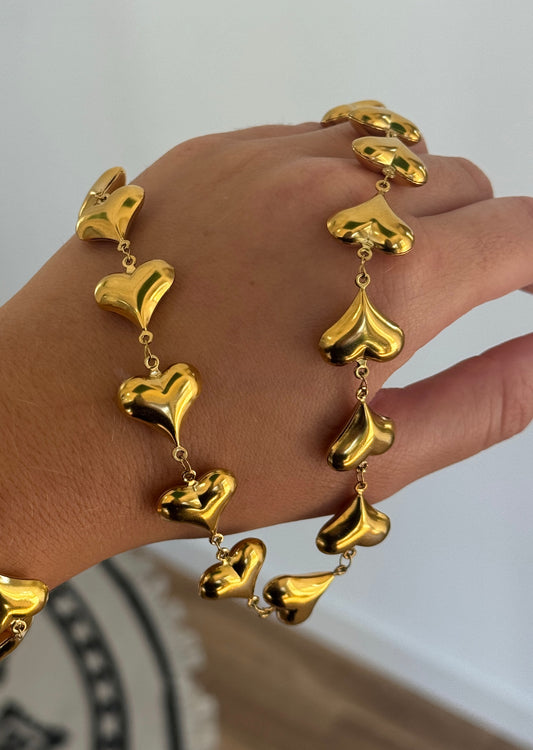 Colar - Chuncky Heart