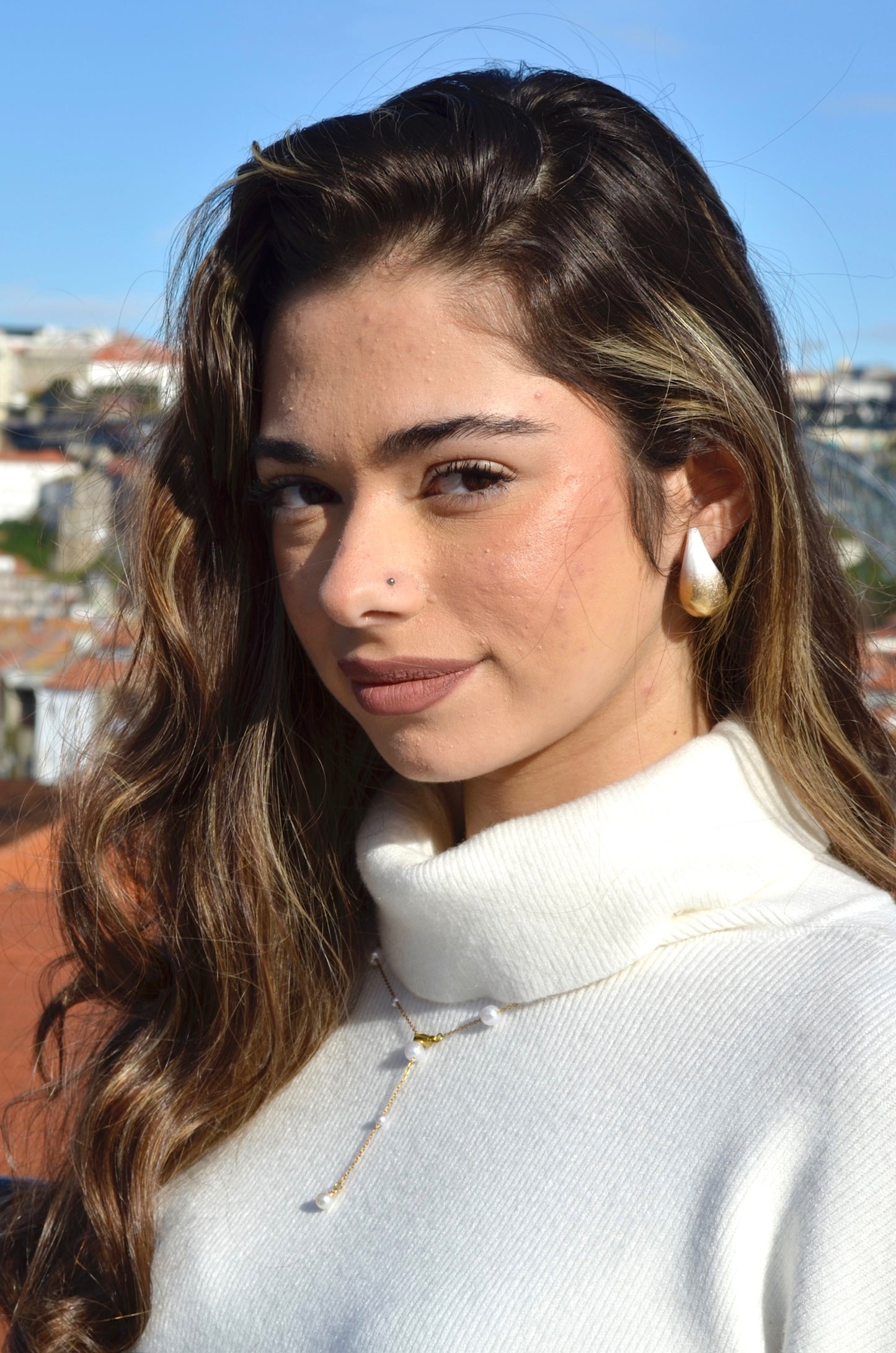 Brincos - Gota Degradê