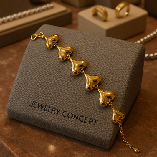 Pulseira - Chuncky Heart