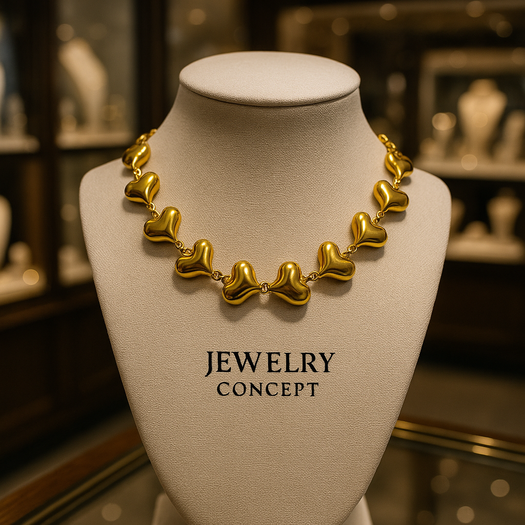 Colar - Chuncky Heart