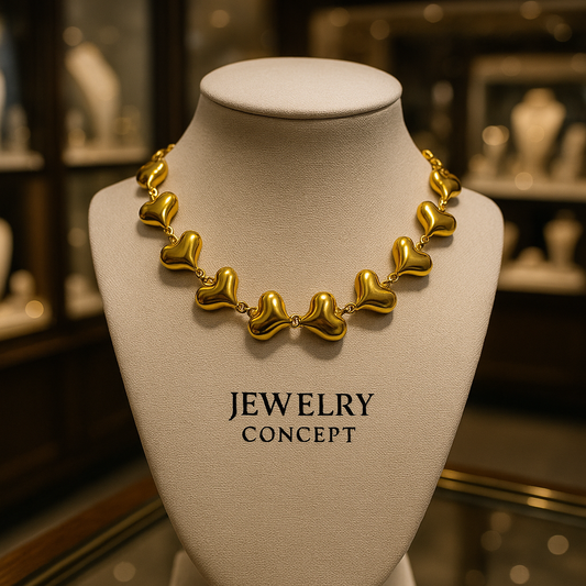 Colar - Chuncky Heart