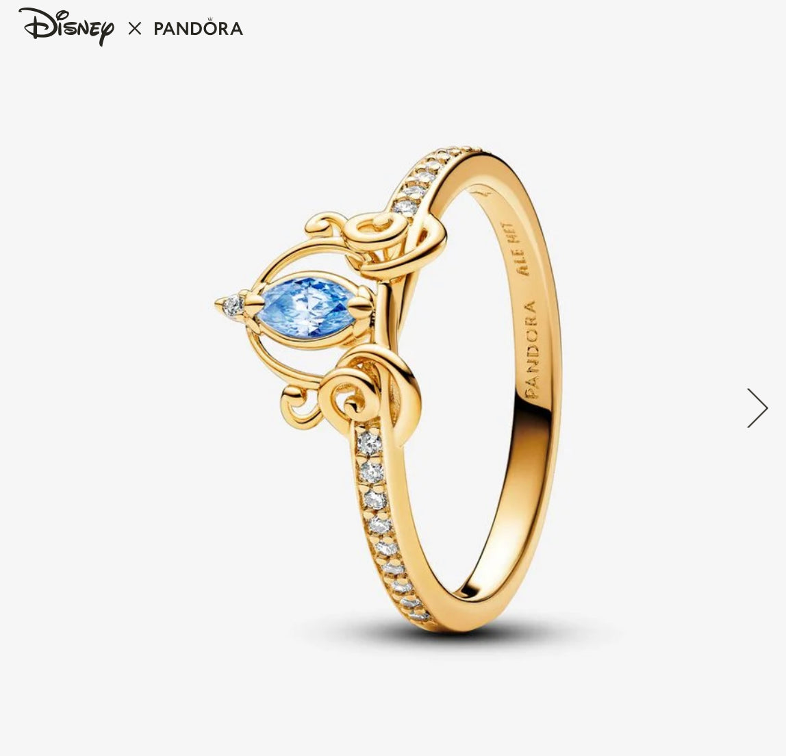 Anel - Pandora ft Disney : Cinderella
