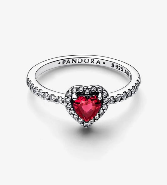 Anel - Pandora Red Heart