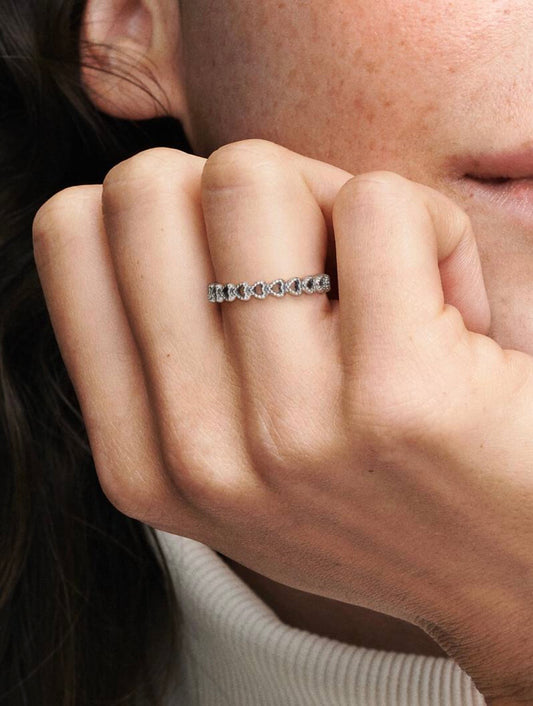 Anel - Pandora Multiple Heart