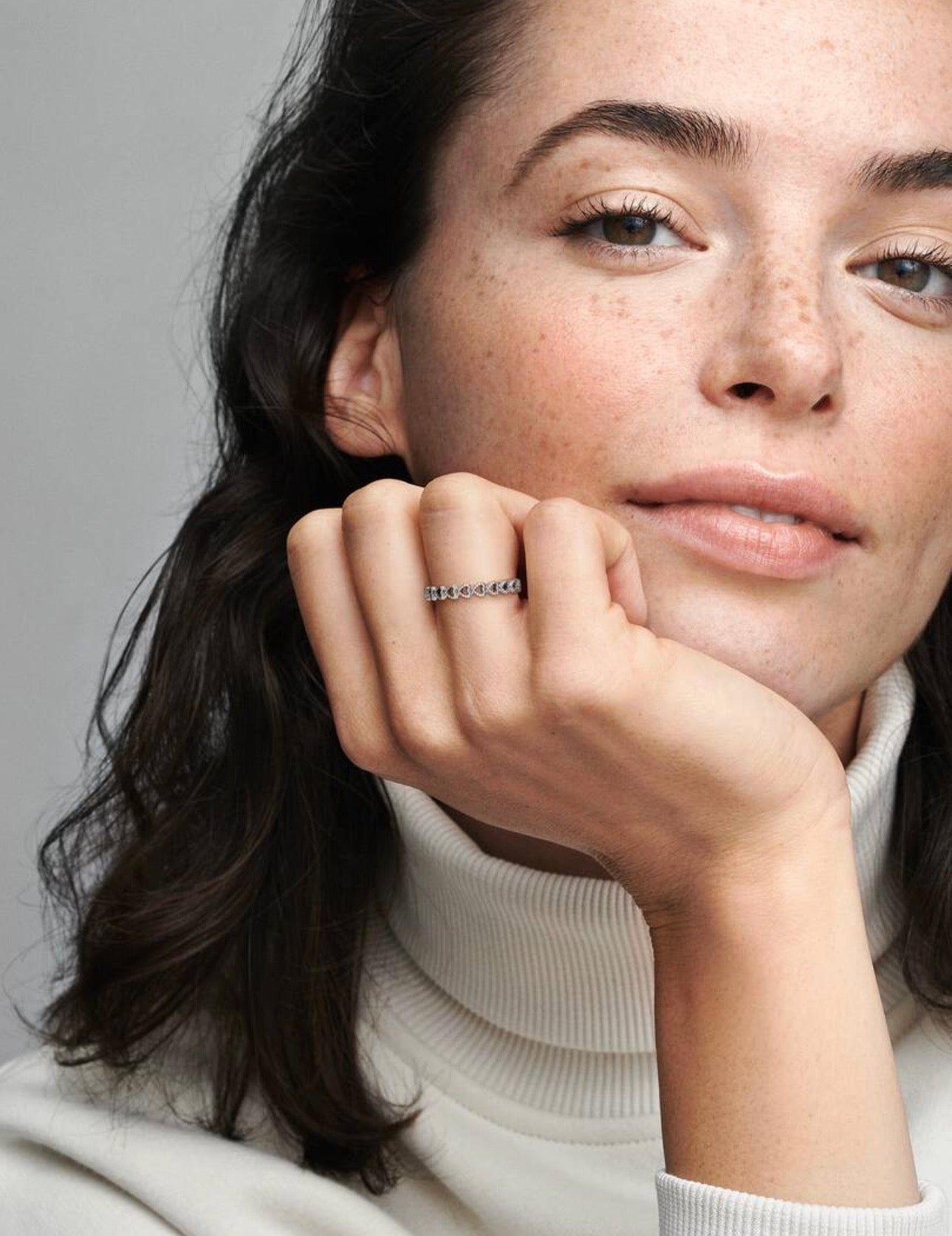 Anel - Pandora Multiple Heart