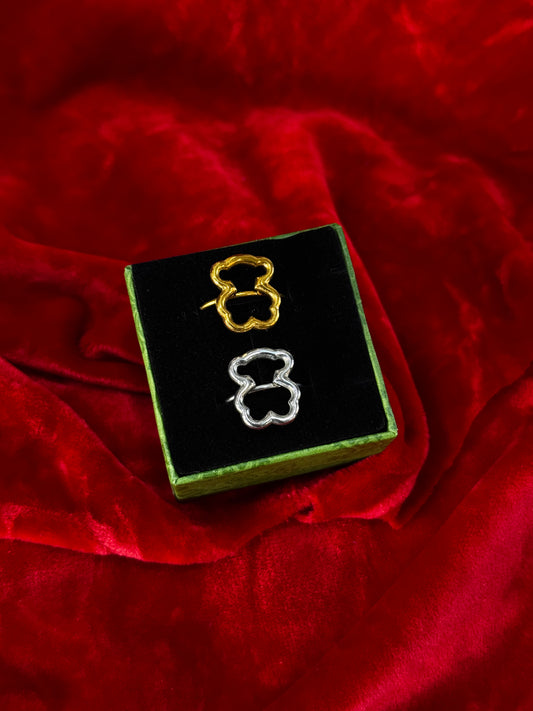 CONJUNTO ANÉIS TOUS - 2 ANÉIS + CAIXA